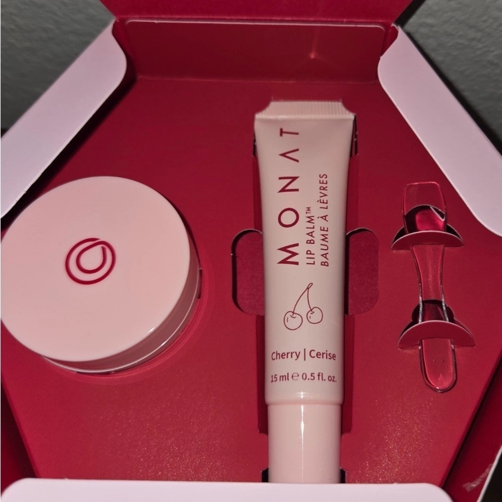 Monat Cherry Lip Set (Balm/Mask)